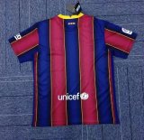 Retro Barcelona Home Fans   1:1 Quality Soccer Jersey    2020-2021