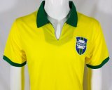 Retro Brazil  Home   Fans    1:1 Quality Soccer Jersey   1950-1966
