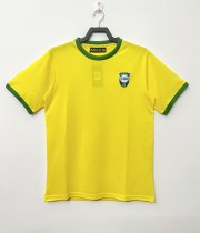 Retro Brazil  Home Fans    1:1 Quality Soccer Jersey  1970