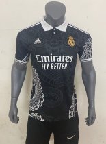 Real Madrid  Black   Fans  1:1 Quality Soccer Jersey    23-24