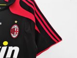 Retro AC 2rd Away  1:1 Quality Soccer Jersey  2007-2008