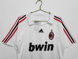 Retro AC  Away  1:1 Quality Soccer Jersey  2007-2008