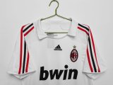 Retro AC  Away  1:1 Quality Soccer Jersey  2007-2008