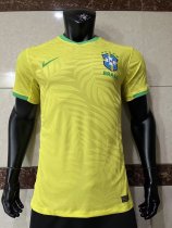 Brazil  Home Player 1:1 Quality Soccer Jersey  23-24