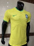 Brazil  Home Player 1:1 Quality Soccer Jersey  23-24