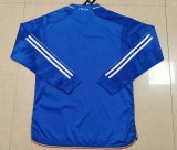 Italy Home  Long Sleeve  Fans 1:1 Quality Soccer Jersey  23-24