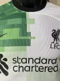Liverpool   Away Green  Player  1:1 Quality Soccer Jersey   23-24