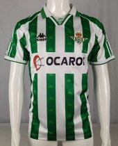 Retro Real Betis Home   1:1 Quality Soccer Jersey  1995-1996