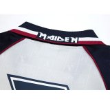 Retro Iron Maiden West Ham Away   1:1 Quality Soccer Jersey  1998
