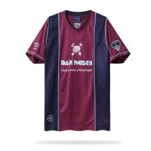 Retro Iron Maiden West Ham Away    1:1 Quality Soccer Jersey   2011