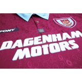 Retro West Ham Home  1:1 Quality Soccer Jersey  1995-1997