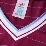 Retro West Ham Away 1:1 Quality Soccer Jersey  1986