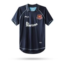 Retro West Ham 2RD  Away 1:1 Quality Soccer Jersey  1999-2001