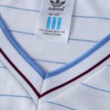 Retro West Ham Home  1:1 Quality Soccer Jersey  1986
