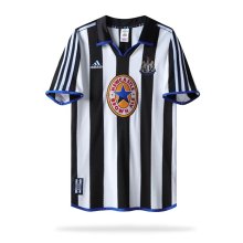 Retro Newcastle Home Fans  1:1 Quality Soccer Jersey  1999-2000