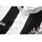 Retro Newcastle Home Long Sleeve Fans  1:1 Quality Soccer Jersey  1995-1997