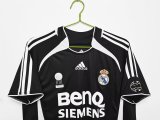 Retro Real Madrid Away    1:1 Quality Soccer Jersey  2006-2007