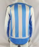 Retro Argentina Home Long Sleeve  1:1 Quality Soccer Jersey  2006