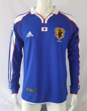 Retro Japan Home Long Sleeve 1:1 Quality Soccer Jersey  2000 -2001