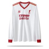 Retro Liverpool 2rd Away  Long SLeeve 1:1 Quality Soccer Jersey  1985-1987