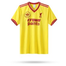 Retro Liverpool 2RD  Away  1:1 Quality Soccer Jersey  1986