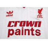 Retro Liverpool 2rd Away  Long SLeeve 1:1 Quality Soccer Jersey  1985-1987