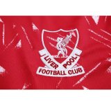 Retro Liverpool Home Long  Sleeve  1:1 Quality Soccer Jersey   1989-1991