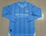 Manchester City Home  Long Sleeve  Fans    23-24