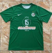 Maccabi Haifa Champions Home Fans  1:1 Quality Soccer Jersey   23-24