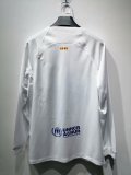 Barcelona Away  Long Sleeve Fan 1:1 Quality Soccer Jersey    23-24