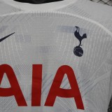 Tottenham Home Long Sleeve Player 1:1 Quality Soccer Jersey    23-24