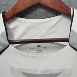 Retro Real Madrid Home  Long Sleeve  1:1 Quality Soccer Jersey  2006-2007