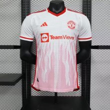 Manchester United Home Player 1:1 Quality Soccer Jersey    23-24