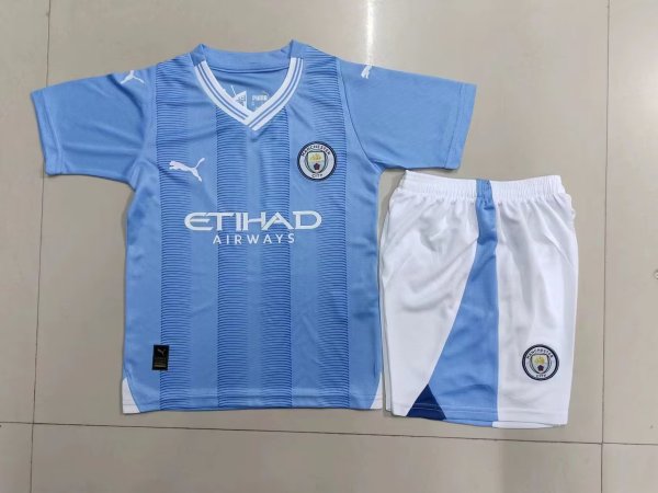 Manchester City Home Kids 1：1  23-24