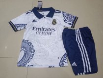 Real Madrid White Dragon  kids  23-24