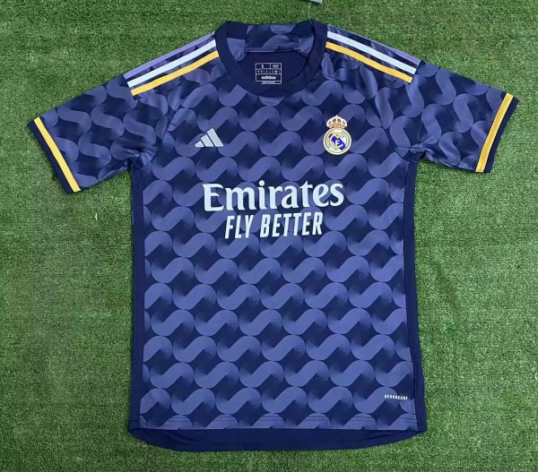 Real Madrid  Away  Fans  1:1 Quality Soccer Jersey    23-24
