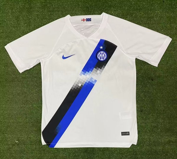 Inter Milan   Away Fans  1:1 Quality Soccer Jersey    23-24