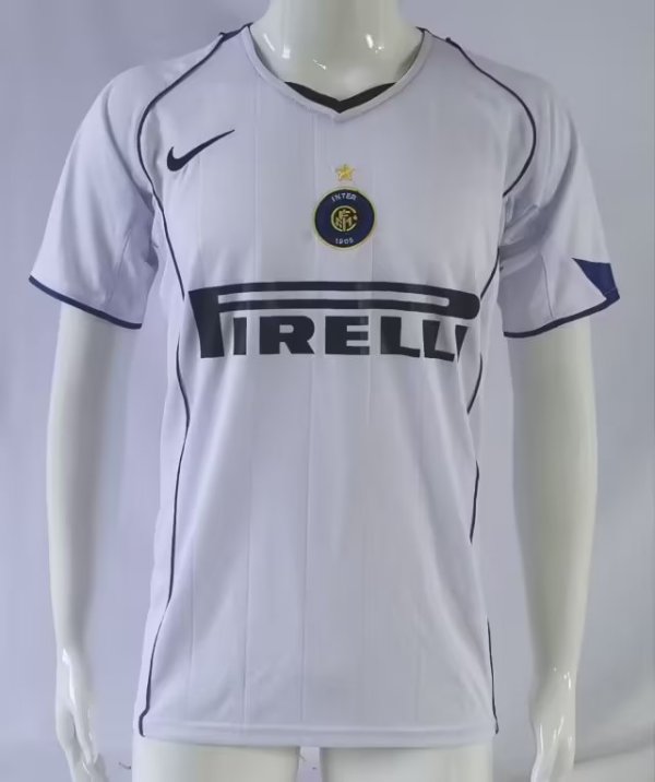 Retro Inter Milan Away Fans  1:1 Quality Soccer Jersey    2004-2005