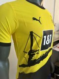 Dortmund Home  Player  1:1 Quality Soccer Jersey   23-24