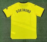 Dortmund Home   Fans 1:1 Quality Soccer Jersey   23-24