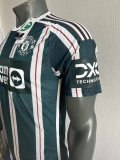 Manchester United Away Player 1:1 Quality Soccer Jersey    23-24