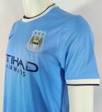 Retro Manchester City Home 1:1 Quality Soccer Jersey  2012-2013