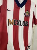 Retro Chivas (Guadalajara )   Home 1:1 Quality Soccer Jersey   1996-1997