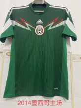 Retro Mexico Home Fan  1:1 Quality Soccer Jersey  2014