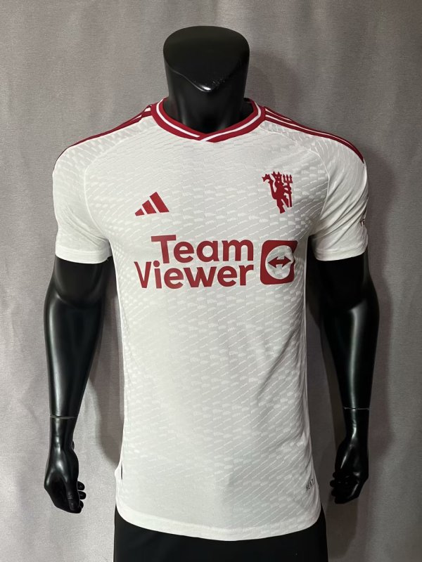 Manchester United 2RD Away  Player 1:1 Quality Soccer Jersey    23-24