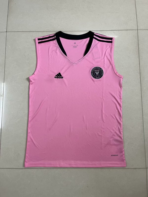 Inter Miami  Home Vest    Fans  1:1 Quality Soccer Jersey   23-24