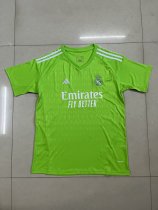 Real Madrid  Goalkeeper  Green Fans  1:1 Quality Soccer Jersey    23-24
