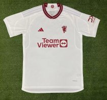 Manchester United  2RD Away  Fans 1:1 Quality Soccer Jersey    23-24
