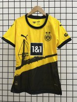 Dortmund Home  Women Fans 1:1 Quality Soccer Jersey   23-24