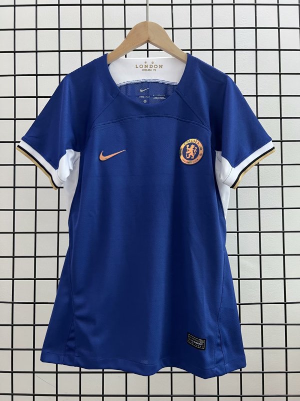 Chelsea Home  Women  1:1 Quality Soccer Jersey   23-24